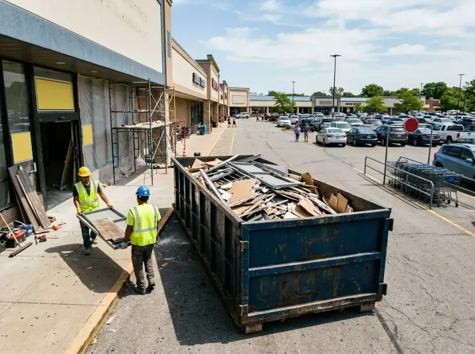 retail-store-renovation-debris-003 — frequently asked questions, Roll-off Dumpster Rentals in Springville, AL
